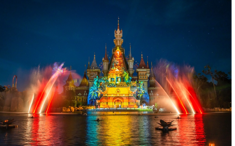 Show Once: Chương trình nghệ thuật tại Sunset Town