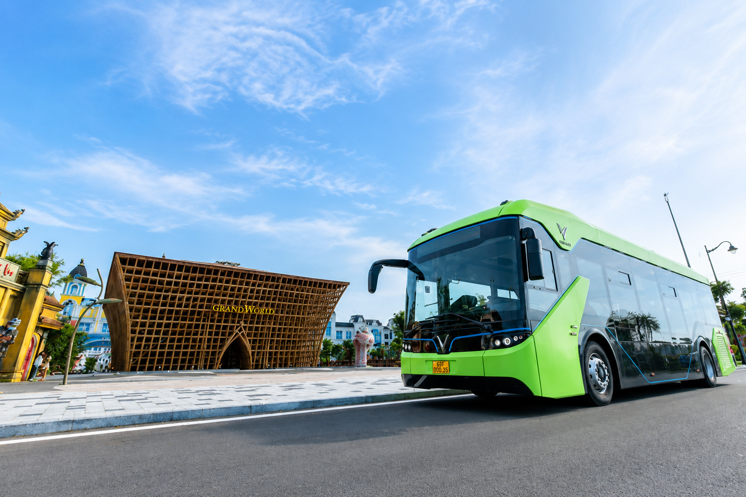 Xe buýt Vin tại Phú Quốc